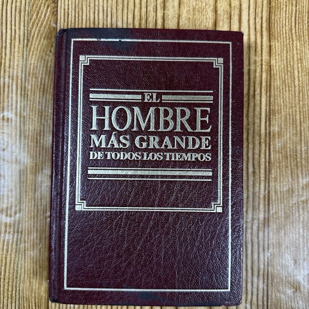 El Hombre Mas Grande de Todos los Tiempos Hardcover Book